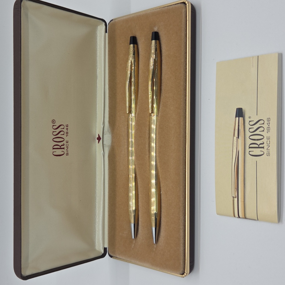 Cross Gold Pen Set - Elegant Women Accessories
